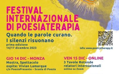 Primo Festival internazionale di Poesiaterapia